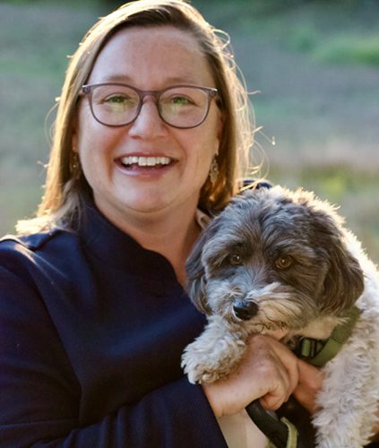 Laura-and-dog-423x500